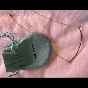 Tiffany Large T necklace